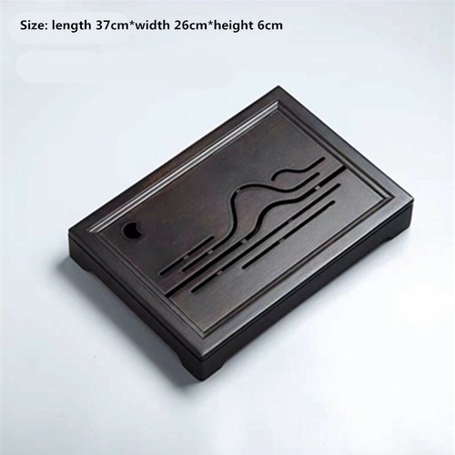Natural Walnut Hard Bamboo Kung Fu Gongfu Tea Tray Serving Table Tea Plate - Picture 13 of 24