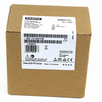 6ES7 212-1AE40-0XB0 NEW SIEMENS 6ES7212-1AE40-0XB0 S7-1200 Compact CPU 1212C#