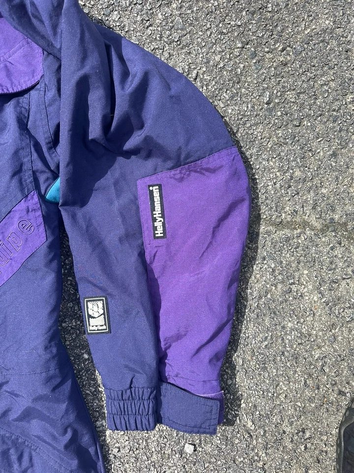 Chaqueta de esquí vintage Helly Hansen Equipe talla M HellyTech impermeable transpirable Foto 3 de 4