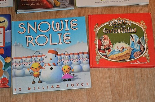 9 Children's  CHRISTMAS Book LOT Santa Charlie Brown Snowie Rolie Splat Cat kid - Picture 4 of 8