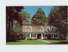 Postcard Visitor's Center Diorama Battle of Lexington Massachusetts