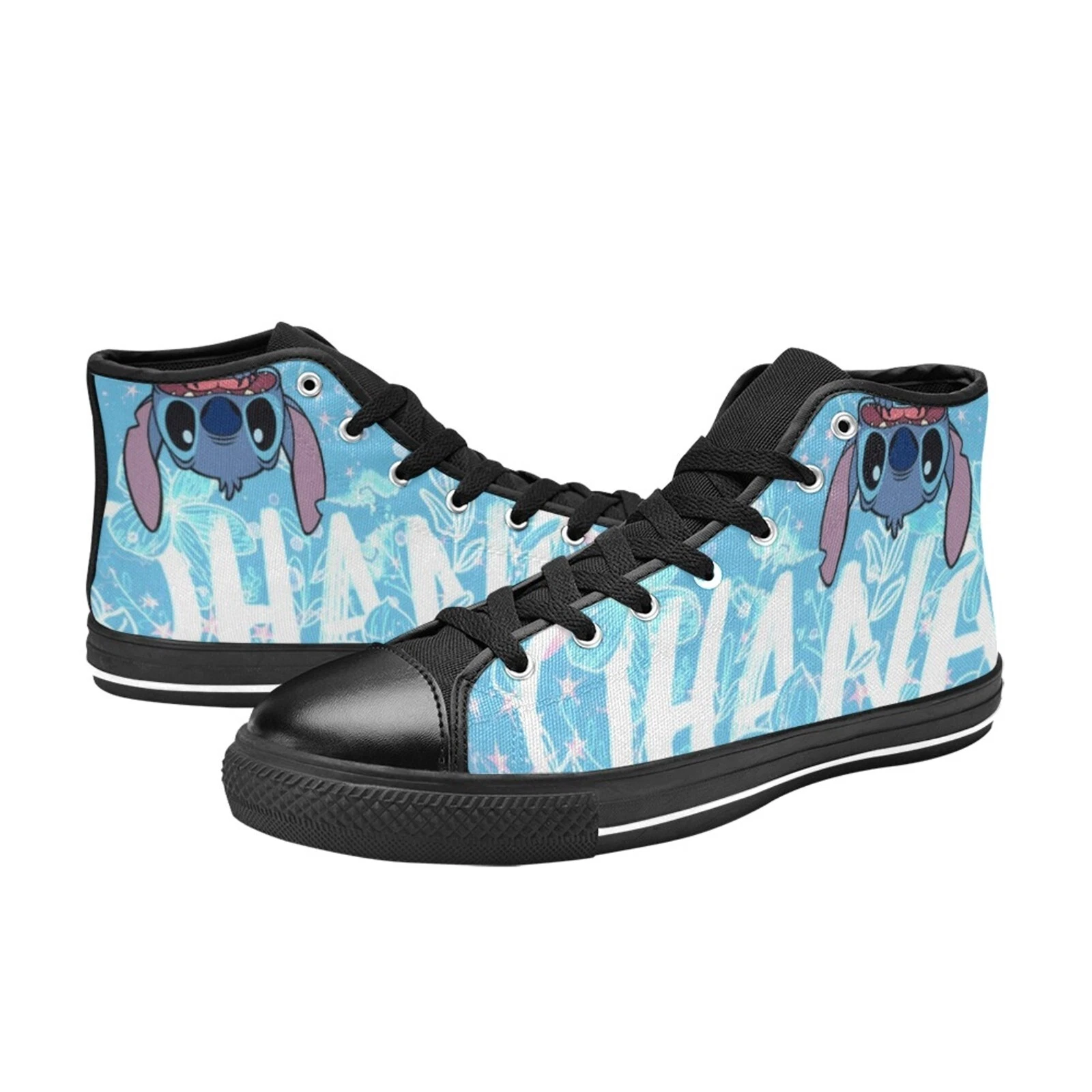 Ohana Lilo And Stitch High Top Shoes Sneakers