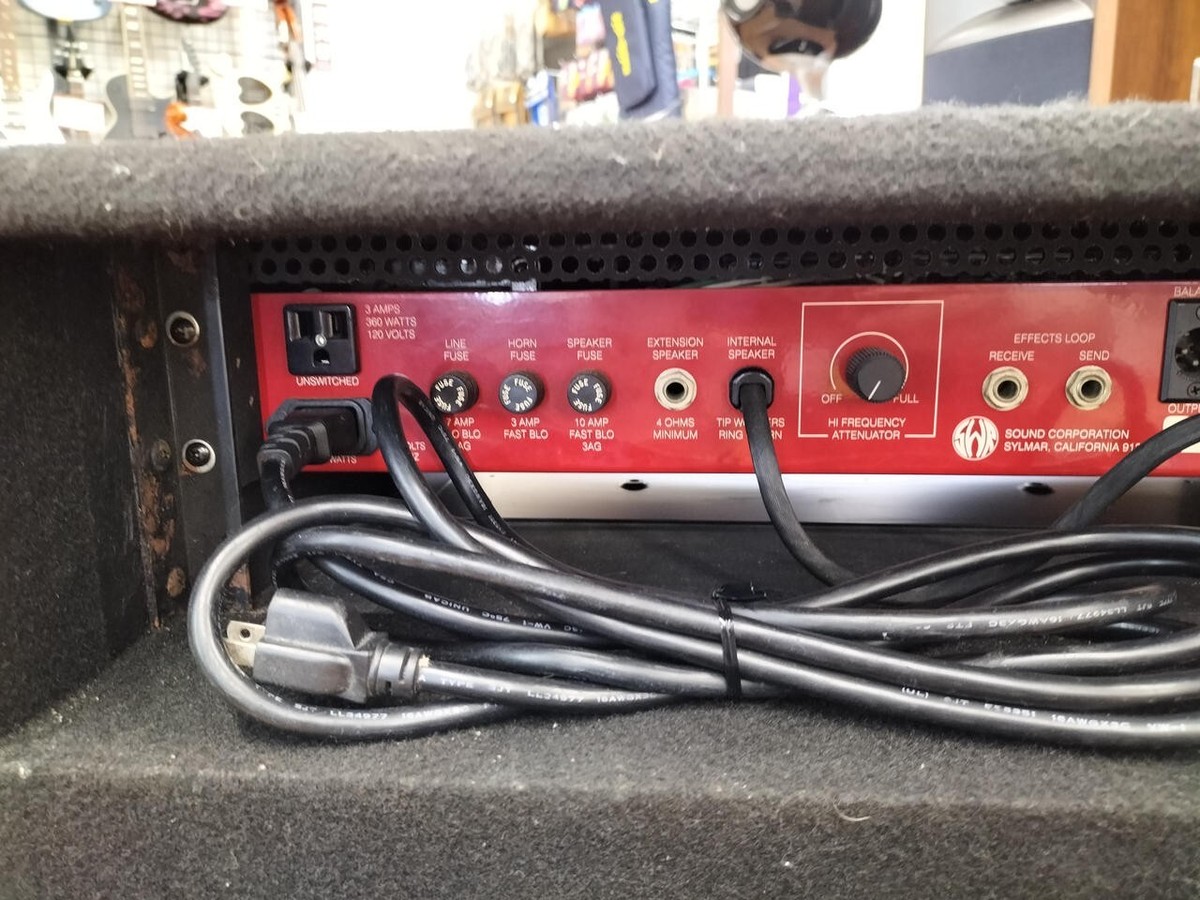 SWR SUPER REDHEAD 希少品 ベースアンプ＋ゴライアス初期のセット SWR SUPER RED HEAD Guitar Amplifier Combo For Bass | eBay