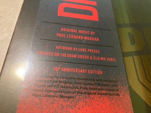 Dredd Motion Picture Soundtrack 10th Anniversary 2x COLOR VINYL w/ Slipcase NEW! - Picture 5 of 5