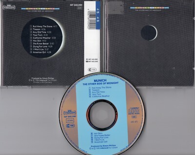Munich CD THE OTHER SIDE OF MIDNIGHT © 1986 Intercord INT 845.090