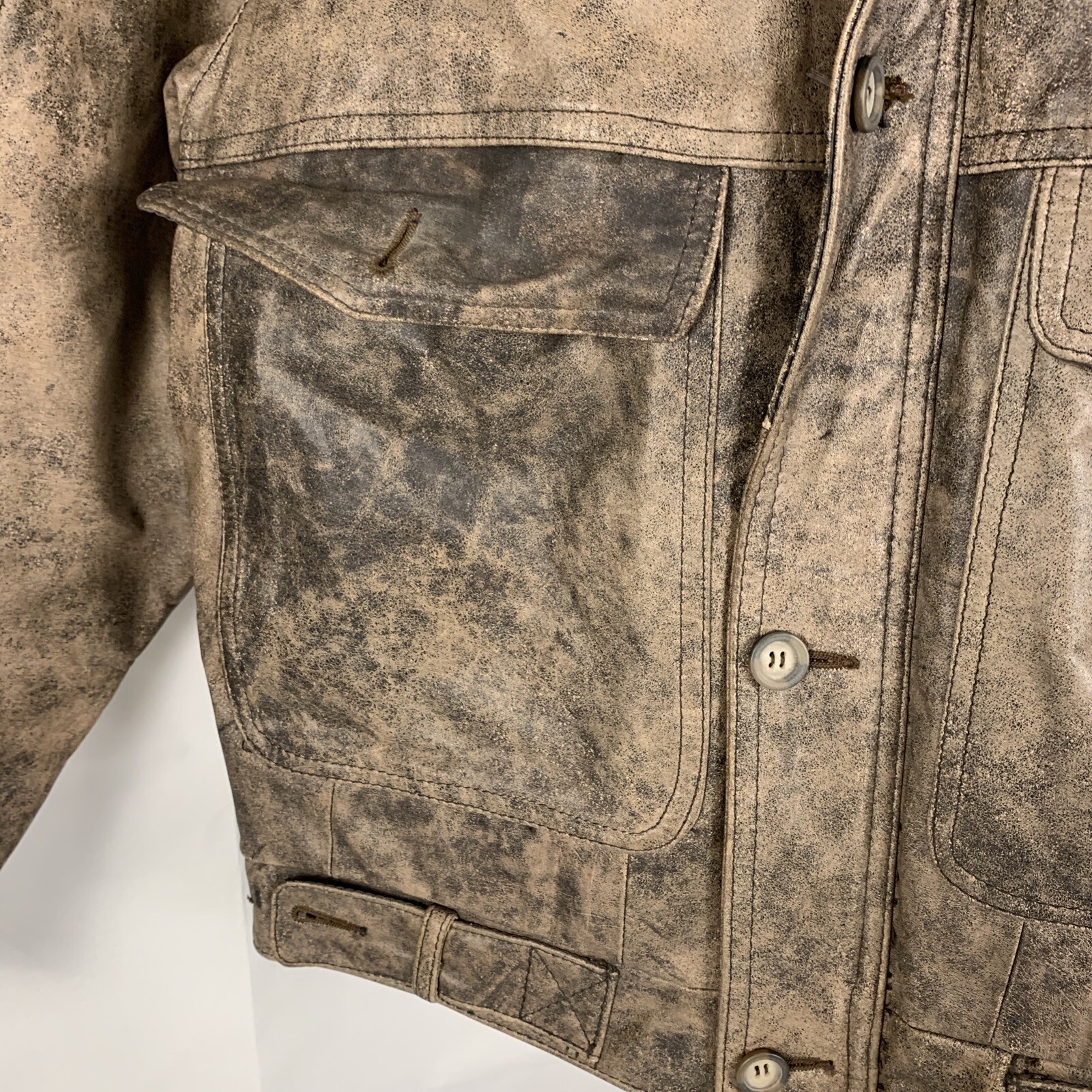 Manteau Vintage Clipper Mist Tout Temps Homme Taille 40 - Doudoune Intérieure Amovible - Occasion Très Bon état