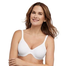Bali Full-Figure Bra Passion for Comfort 3383 White Sz.34C/D,36B,38C/D,40B,42DD