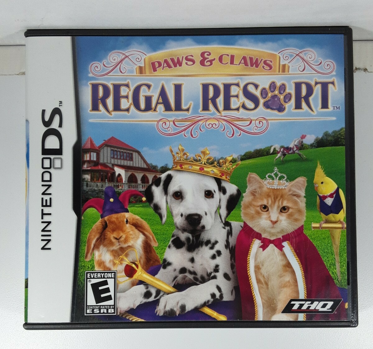 Paws Claws: Regal Resort (Nintendo DS, 2010) Complete with Manual - Main Image