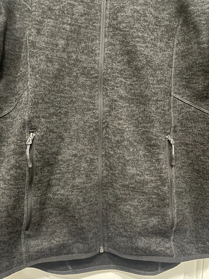 Chaqueta gris con cremallera completa C9 By Champion talla grande para mujer Foto 3 de 3