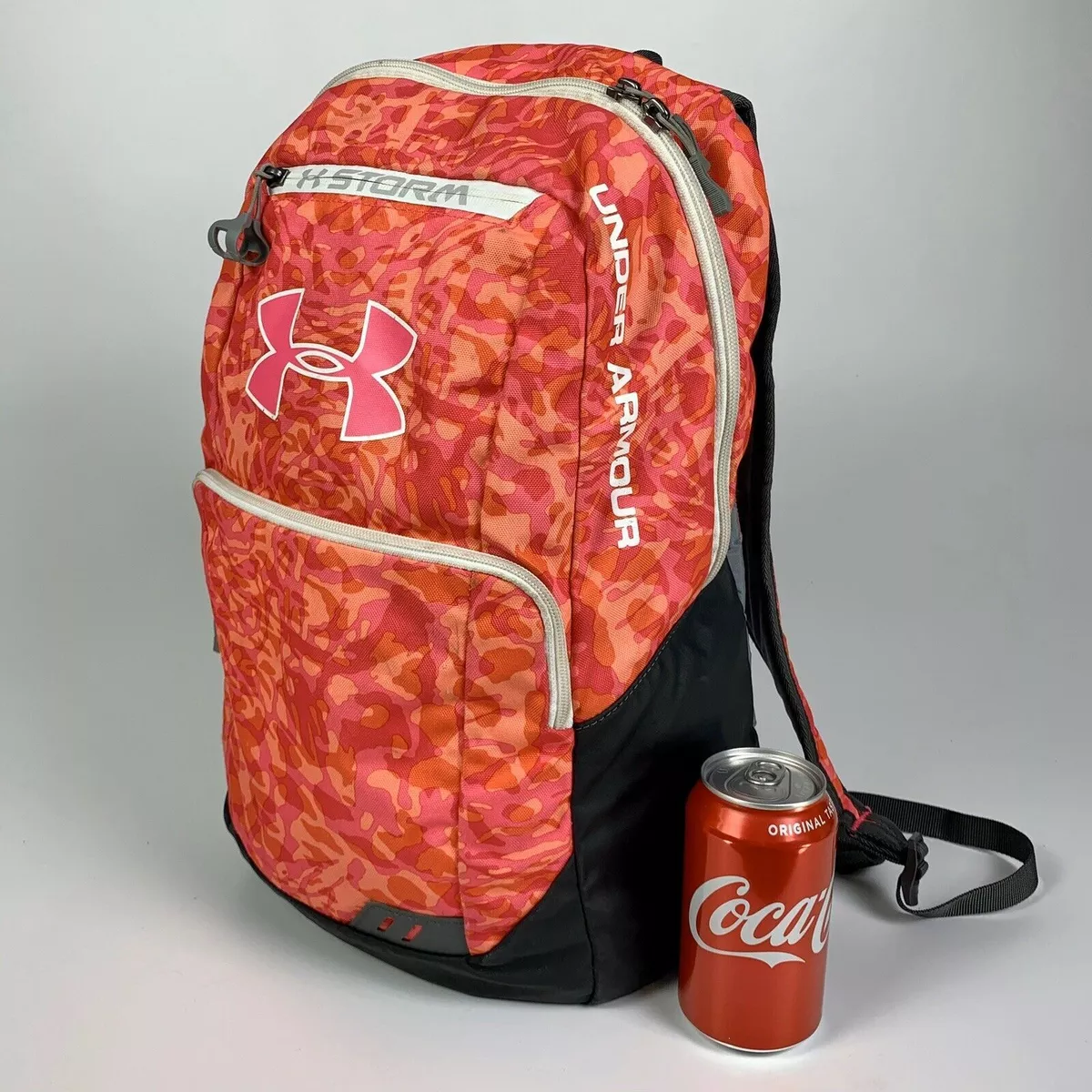 Under armour best sale storm pink backpack