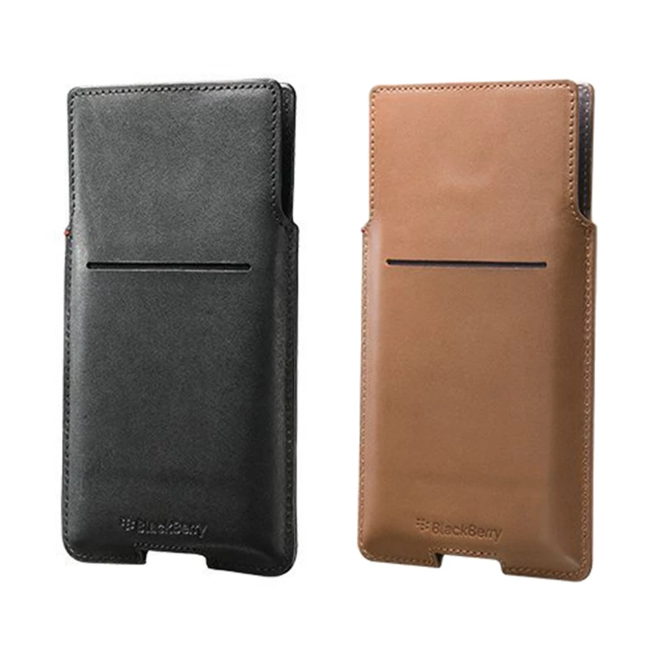黑莓 Nappa 皮革口袋保护壳 带信用卡口袋 适用于黑莓 Priv — 第 3/4 张图片