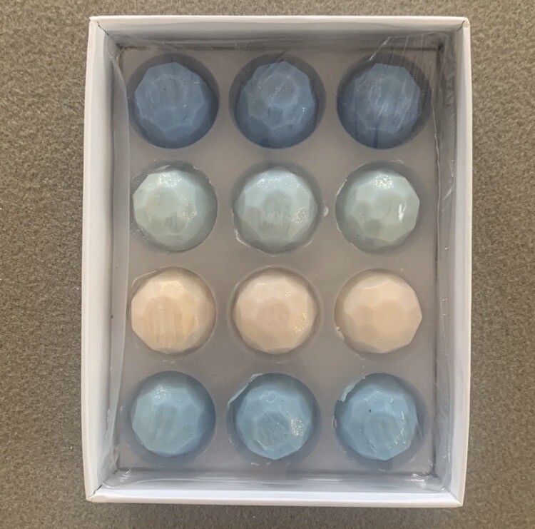 Finchberry Wonderland Hydrating 12 Mini Soaps; Paraben & Gluten Free; Vegan