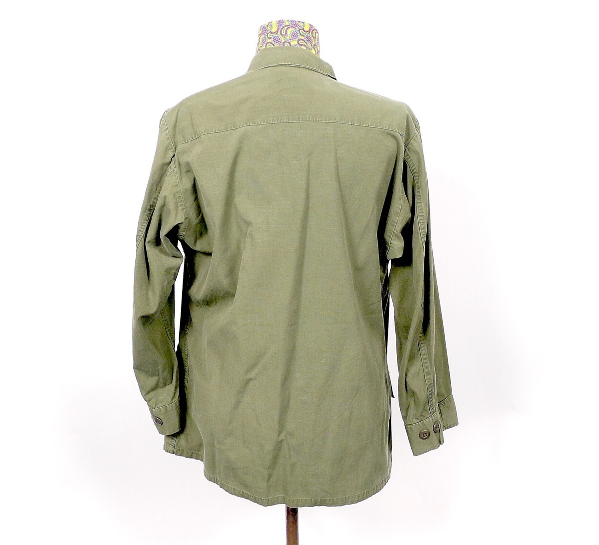 Vintage US Army Tropical Ripstop Combat Jacket DSA 100-69 Vietnam