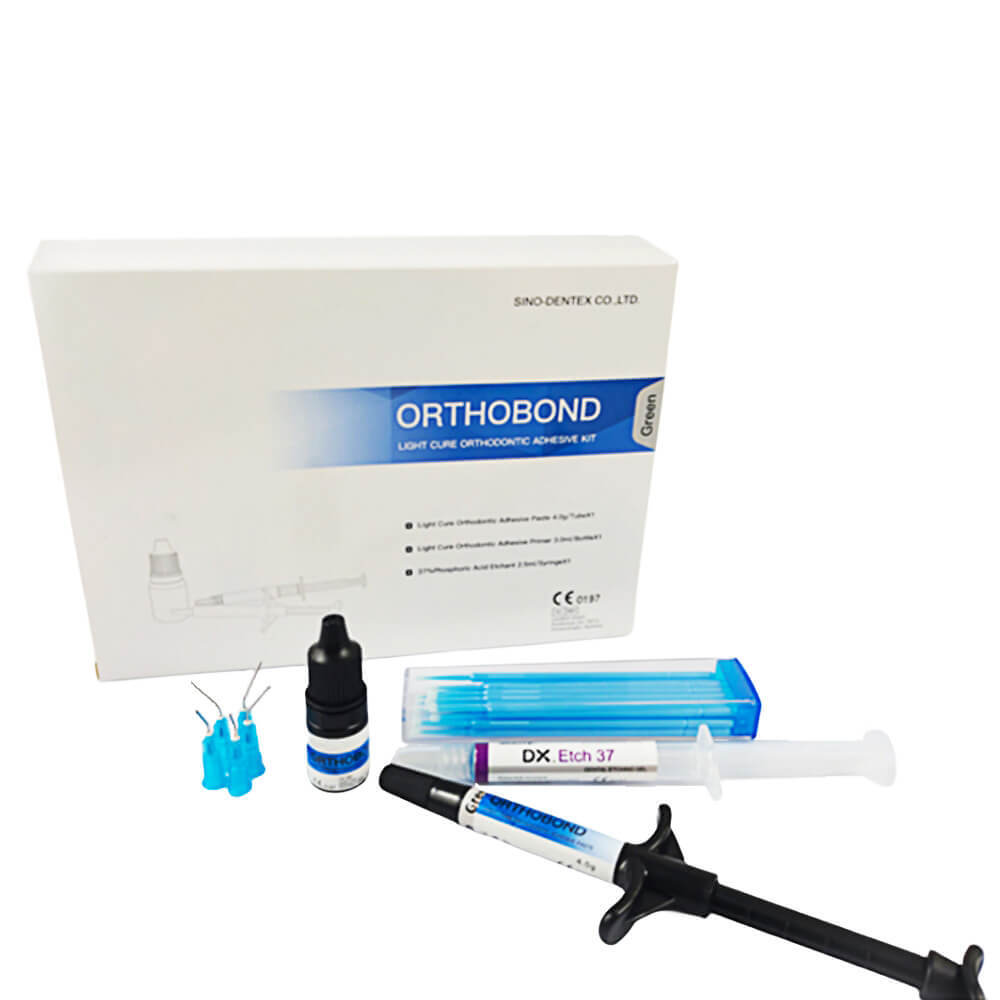 Dental Orthobond Bonding Adhesives Clear Introduction Kit Paste and Primer