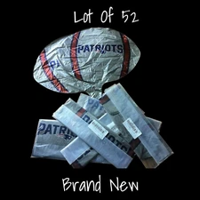 New England Patriots Football Balloons - 52 Pack NFL Party Supplies New