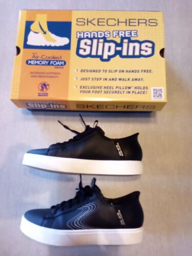 Women's Skechers Slip ins size 9, Eden LX-Royal Stride, Black/White - Foto 4 di 12