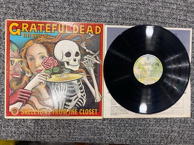 Grateful Dead Lp The Best Of 1974 Skeleton From The Closet V. G / Vinyl N. M