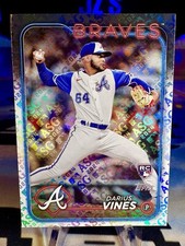 2024 Darius Vines Topps All-Star Game Foil Stamped Rookie Card #493. rookie card picture