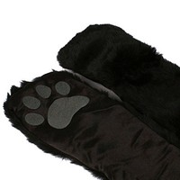 Black Bear Anime Faux Animal Hood Hoods Mittens Gloves Scarf Spirit Paws Ears, N on sale Black Bear Anime Faux Animal Hood Hoods Mittens Gloves Scarf Spirit Paws Ears, N on sale
