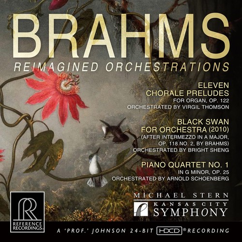 RR-152 Kansas City Symphony; Michael Stern Brahms: Reimagined Orchestrations CD