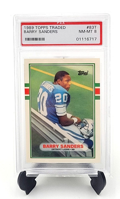 Barry Sanders 1989 Topps Topps Traded