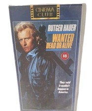 WANTED DEAD OR ALIVE VHS