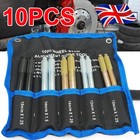 10X Steel Wheel Alignment Pin Wheel Hanger Positioning Guide Balancing Tool Kit