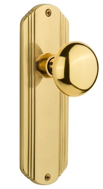 Nostalgic Warehouse DECNYK_SD_NK New York Solid Brass Single - Brass - Image 1 of 1