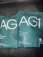 2 PACK AG1 Athletic Greens PowderPouch 12.7oz 30 Day Supply 1/26