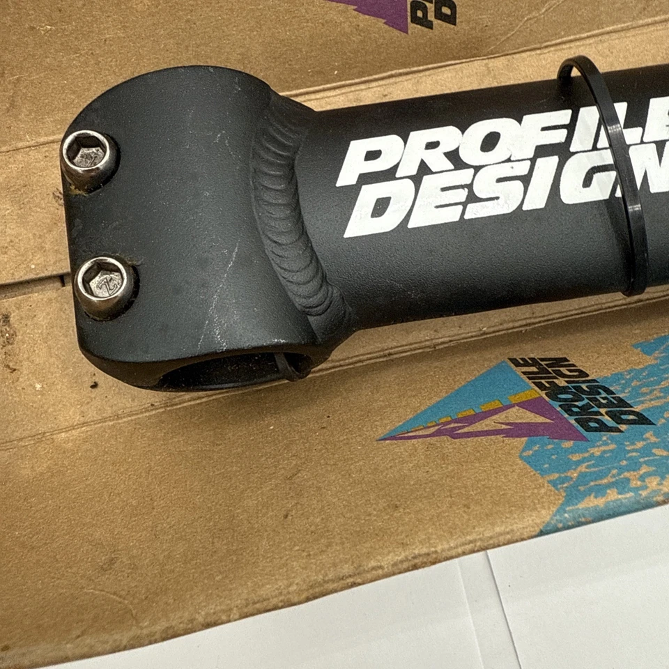 VINTAGE PROFILE H2O THREADLESS STIFFY STEM 90 Degree 130mm NOS Bike Stem 1998 - Image 3 of 4