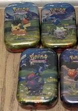 4x Pok mon TCG Ascended Heroes Mini Tin Assorted   SEALED  IN HAND 