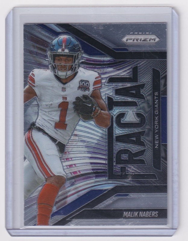 2025 Panini Absolute Malik Nabers New York Giants #3