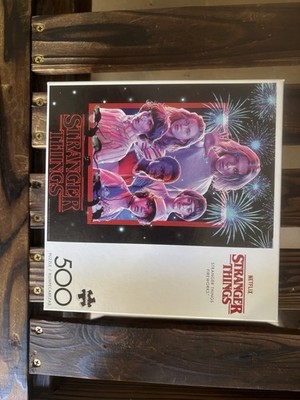 Buffalo Games Stranger Things Fireworks 500 Piece Tv Jigsaw Puzzle NEW!