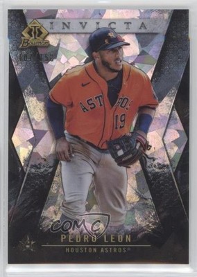 2021 Bowman Draft Bowman Invicta Atomic Refractor 107/150 Pedro Leon #BI-9 0z8w