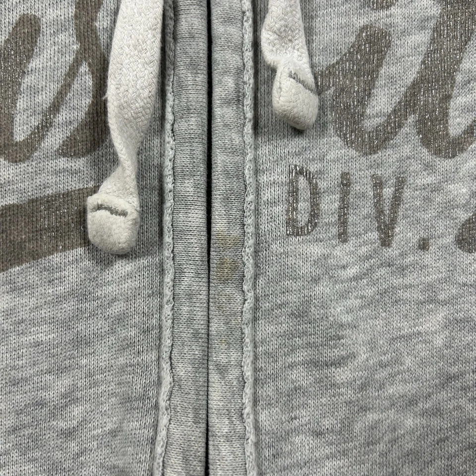 Sudadera con Capucha y2k Aeropostale Varsity Cremallera Completa Para Mujer Talla Mediana Preppy Foto 3 de 4