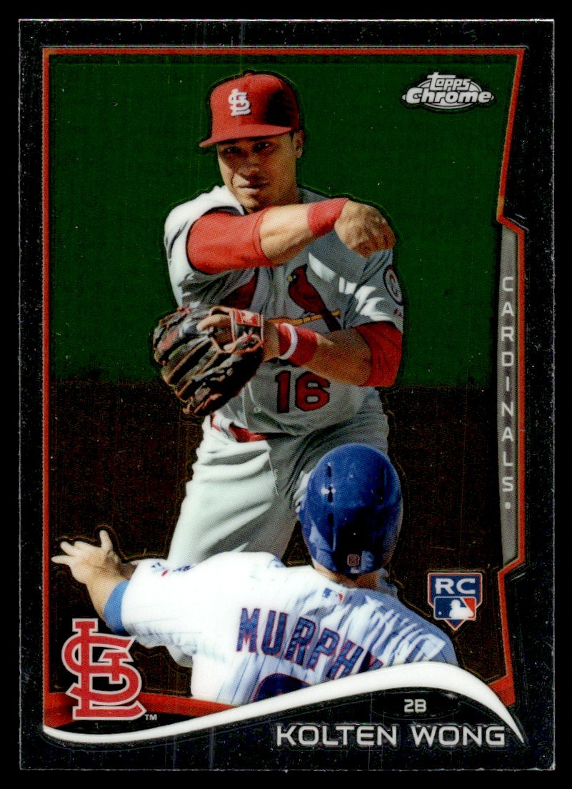 2014 Topps Chrome Kolten Wong Rookie #188