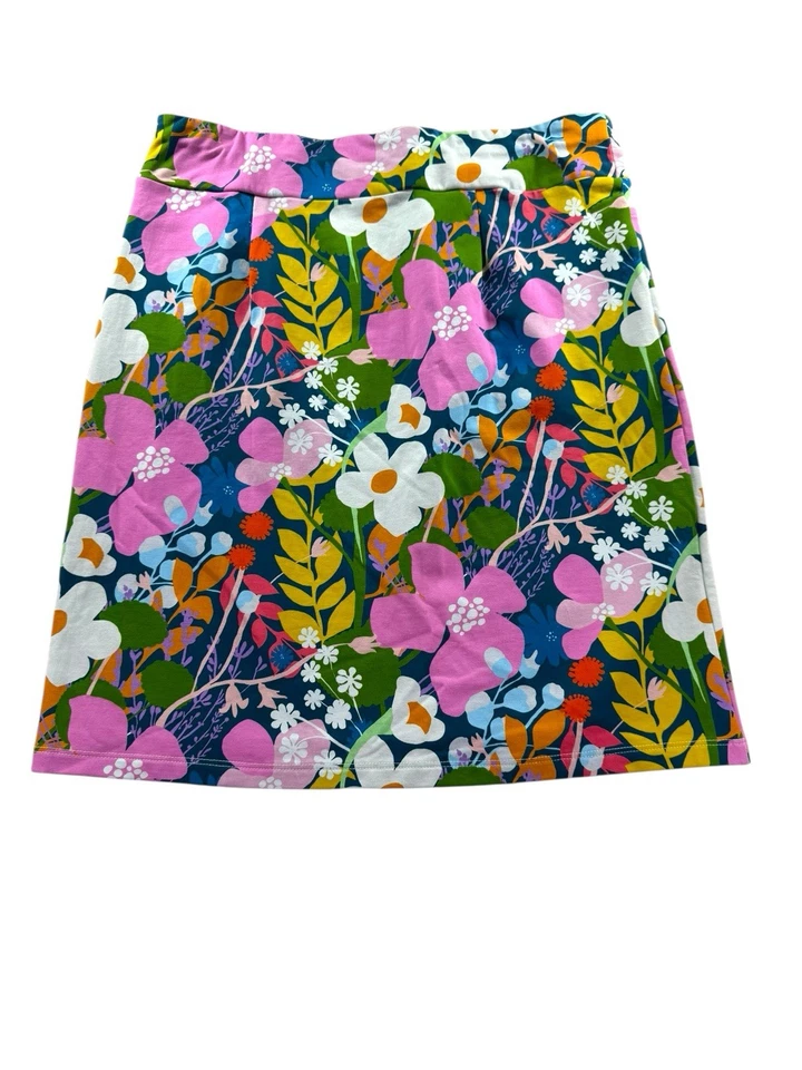 Falda Lesley Evers Freya para mujer talla grande prado flores estampado floral nueva con etiquetas Foto 2 de 4