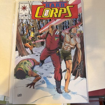 The H.A.R.D. Corps #6 (Valiant Comics May 1993) Signed By Mike Leeke