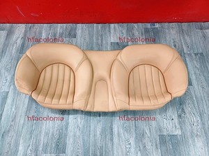 Maserati 3200 GT Sitzfläche der Rückbank Leder, cognac  Keine Beschädigungen