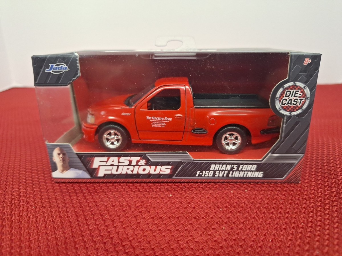 1:24 ワイスピ  BRAIAN&#39;S FORD F-150 SVT LIGHT Amazon.com: Jada Toys Fast & Furious 1:24 Brian's Ford F-150
