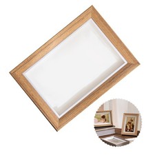 Cornice in legno massello artigianale eccezionale per esporre 5 foto da 10 polli