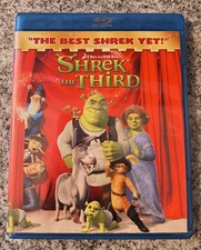 Shrek the Third Blu-ray Disc, 2008 Rated PG DreamWorks