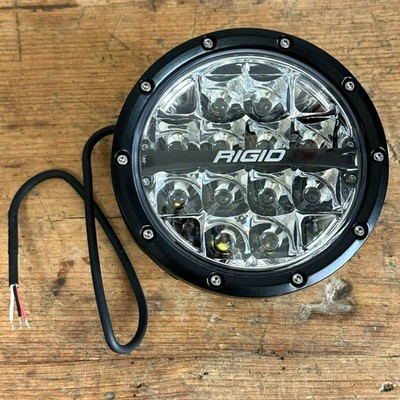 NEW RIGID Single 360-Series 6'' Off-Road Lamp Spot Beam RGBW Back Light C36412