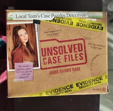 Unsolved Case Files: Jamie Banks Case Game By Pressman brand