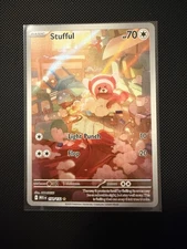 Stufful 154/132 Me01: Mega Evolution Illustration Rare Pokemon Card