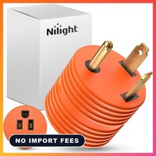 30 Amp to 15 Amp RV Power Adapter TT-30P to 5-15R