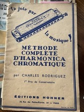 Rodriguez: méthode complète d'harmonica chromatique (Ed. Honner)
