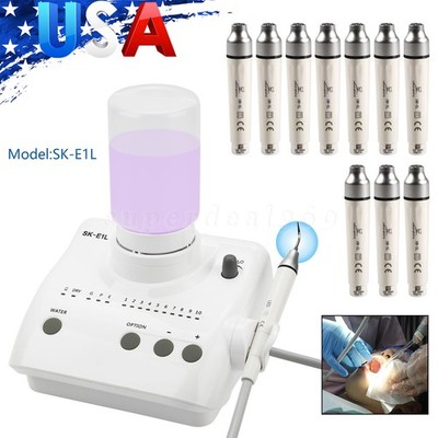 Dental Ultrasonic Piezo Scaler/10*LED Handpiece HW-5L fit EMS Woodpecker SK-E1L