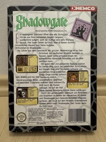 SHADOWGATE Nintendo NES Spiel aus privater Sammlung OVP CiB