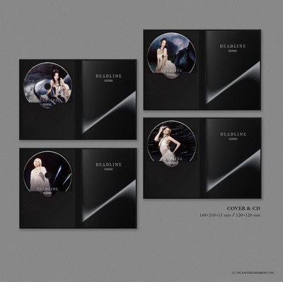 BLACKPINK 3rd Mini Album [DEADLINE] SILVER JENNIE Ver CD+Book+P